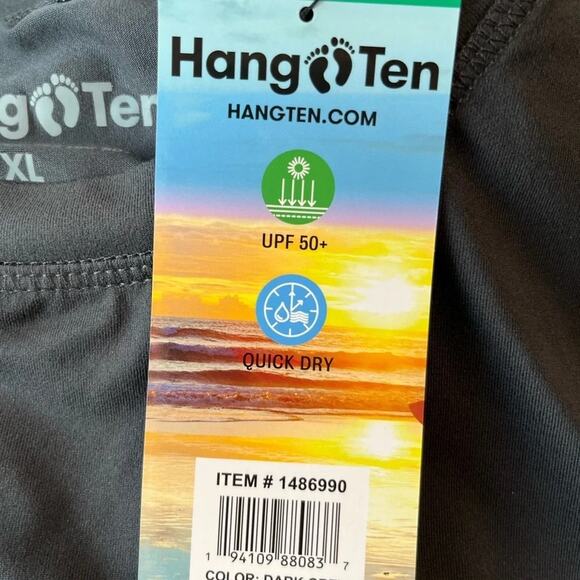 Hang Ten Men’s Long Sleeve Sun Tee Size 3X NWT - Picture 3 of 4
